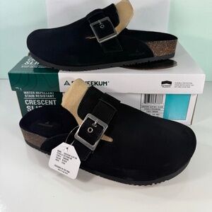 NEW Staheekum Women's Clogs Shoes Buckle Water Repellent Slip On Shoes